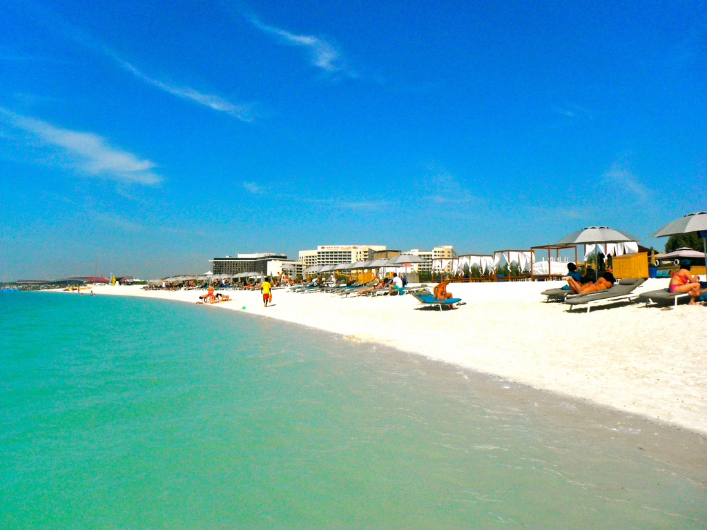 Abu Dhabi beach
