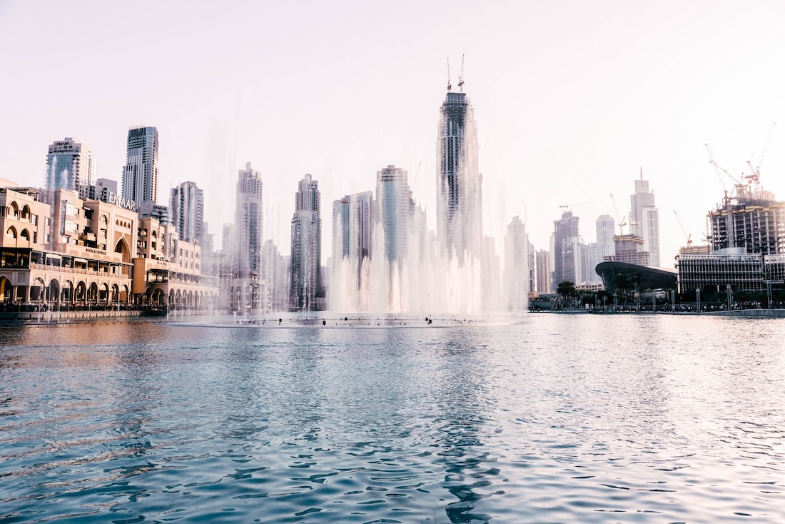 Musical fountain Dubai