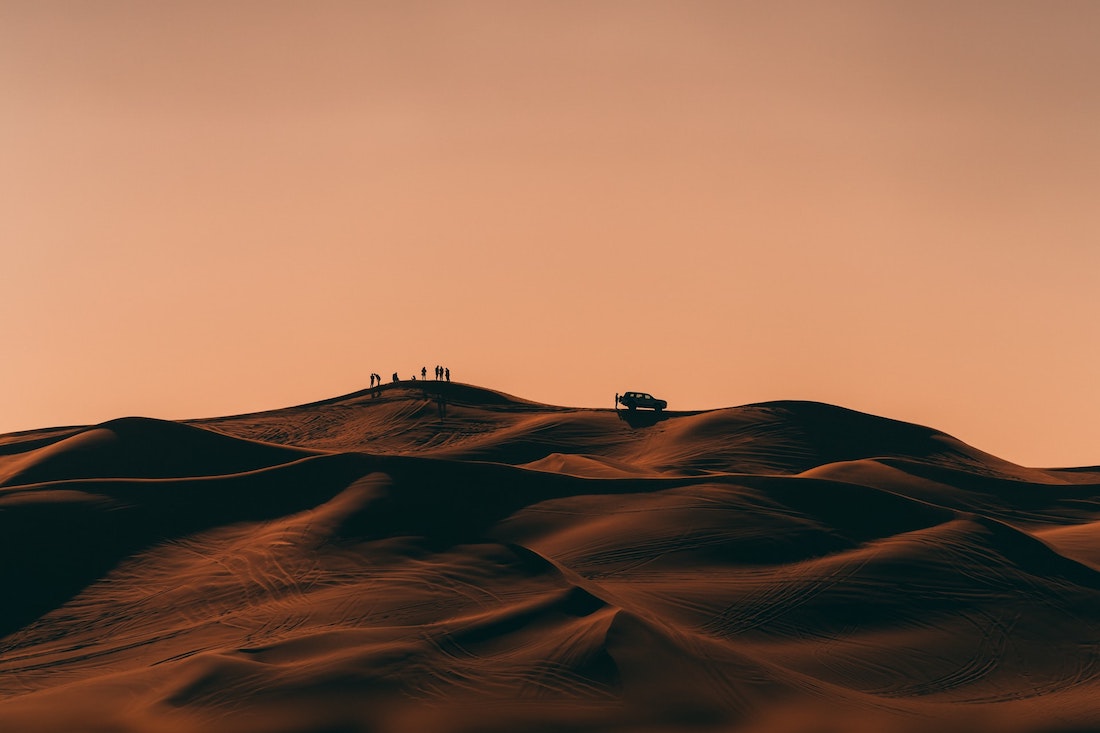 Desert safari in Dubai